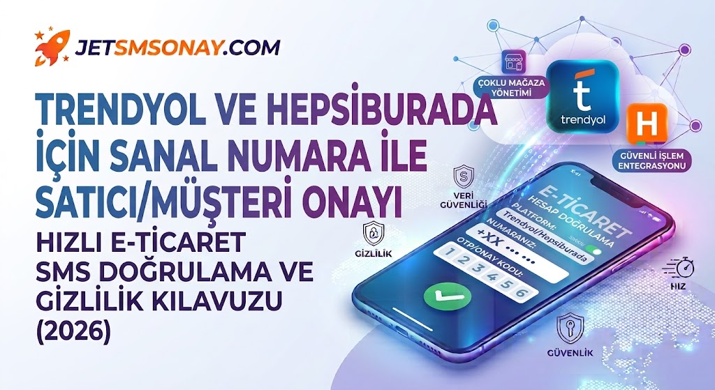 Trendyol ve Hepsiburada İçin Sanal Numara ile Satıcı/Müşteri Onayı