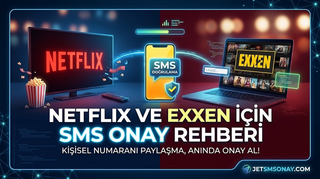 Netflix  Exxen Sanal Numara | Hızlı SMS Onay Servisi